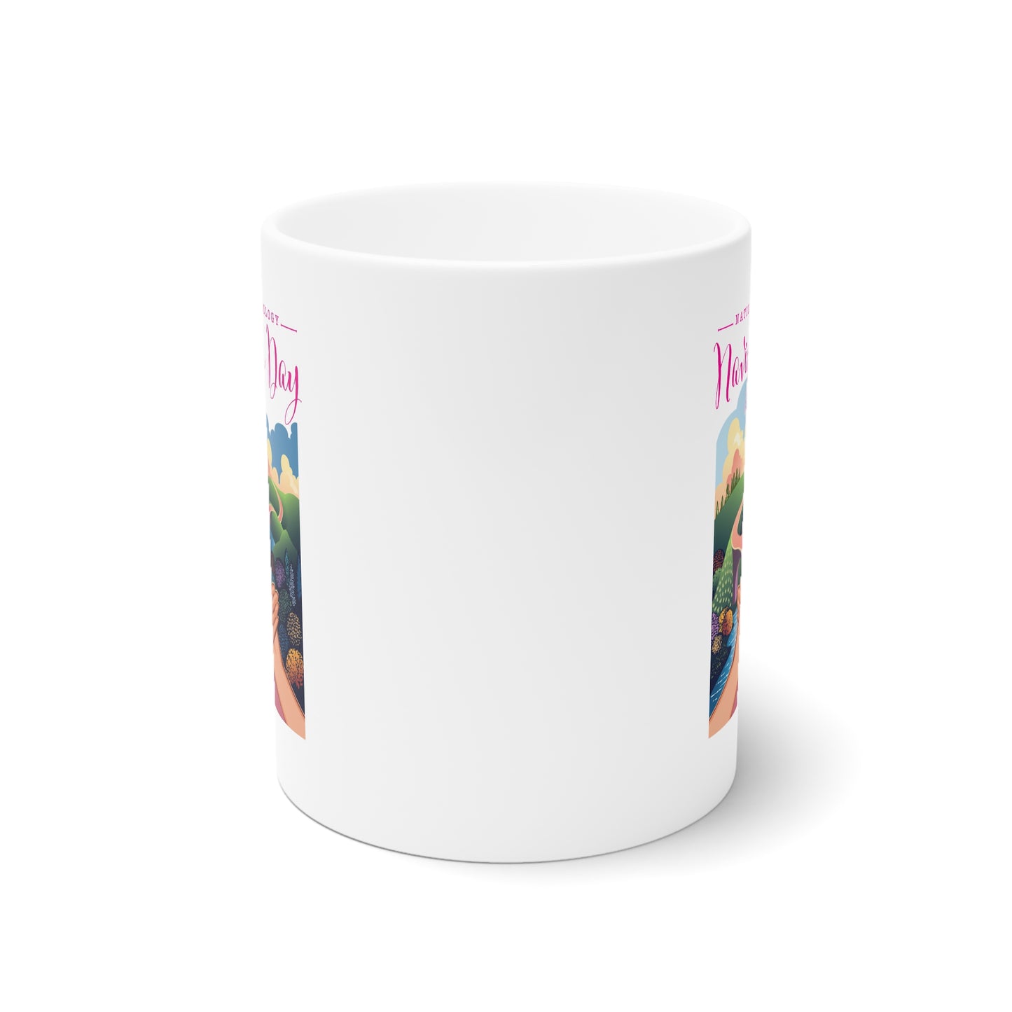 White Ceramic Mug, 11oz and 15oz